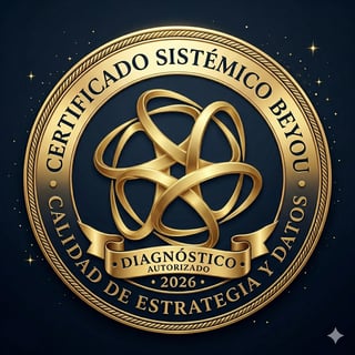 Certificado Sistémico Beyond Calidad de Estrategia y Datos 2026